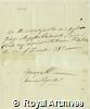 Signatures of George, Prince of Wales and Maria Fitzherbert verifying their marriage, December 1785